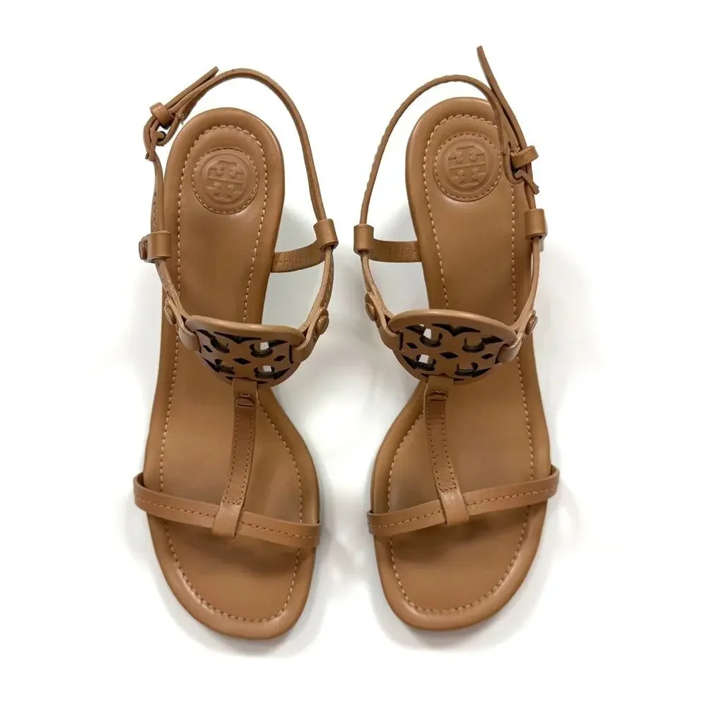 Tory Burch Miller 60MM Wedge in Dusty Cypress
